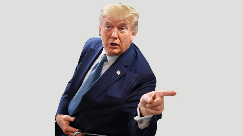 ترامب أعرب عن دعمه لجونسون واصفاً إياه بأنه «الرجل المناسب» لتنفيذ خروج بريطانيا من الاتحاد الأوروبي.  إي.بي.إيه