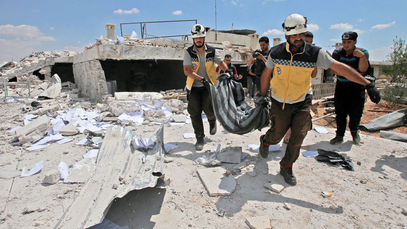 معركة إدلب كشفت عن حجم الخلاف الروسي - التركي. أ.ف.ب