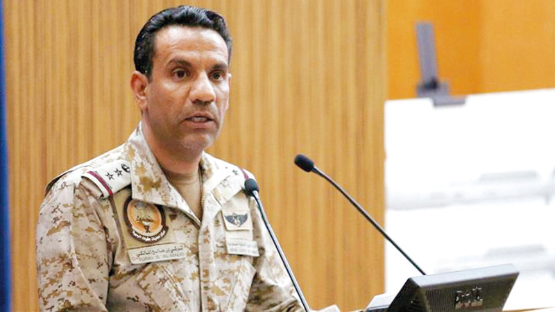 العقيد تركي المالكي:

«الميليشيات الحوثية الإرهابية مستمرة في

ممارساتها اللاأخلاقية باستهداف المدنيين».