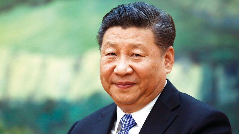 الرئيس الصيني شي جين بينغ تتبنى بلاده اقتصادات صاعدة تهدّد الهيمنة الغربية. غيتي