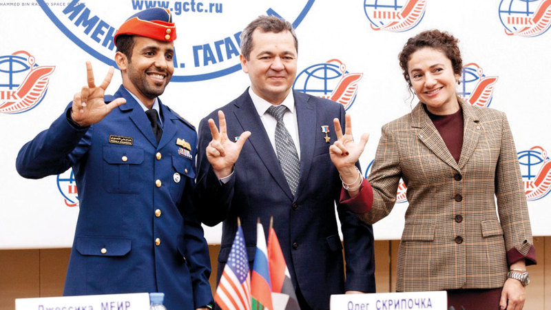 انعقاد المؤتمر الصحافي بعد اجتياز الاختبارات النهائية للمهمة بنجاح.

من المصدر