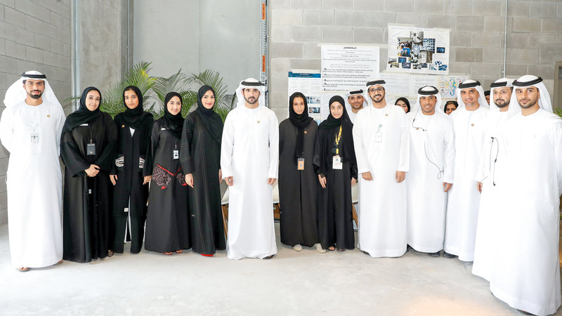 حمدان بن محمد خلال حضوره فعاليات البرنامج العالمي للقيادات الشرطية الشابة لـ«الإنتربول».

وام