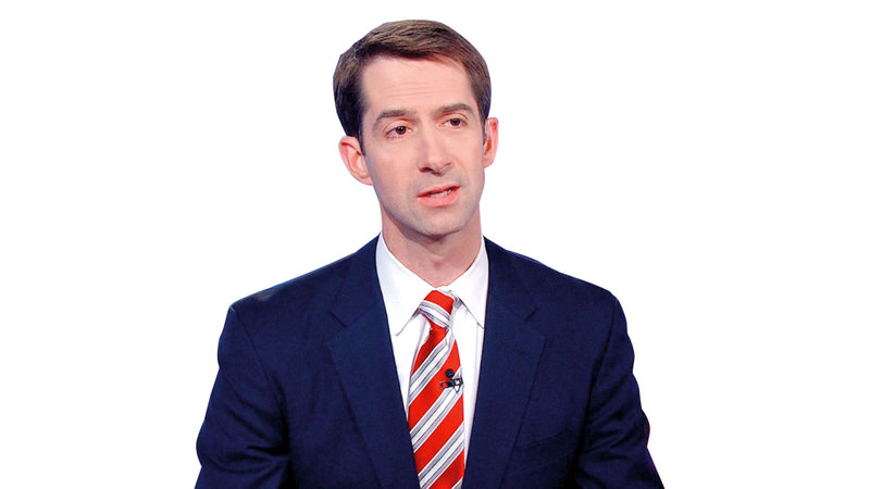 العضو الجمهوري في الكونغرس الأميركي توم كوتون.  أرشيفية