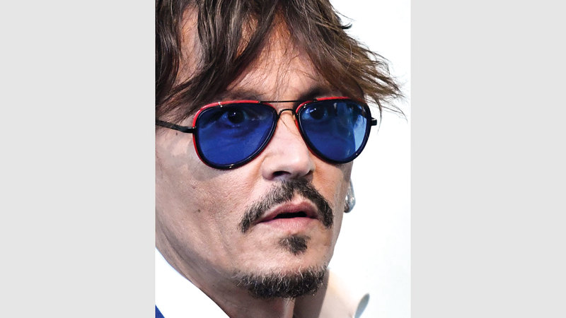 جوني ديب. أ.ف.ب