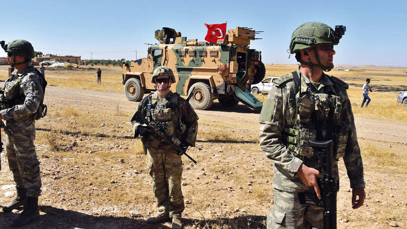 انطلاق الدوريات الأميركية التركية المشتركة في شمال سورية سياسة