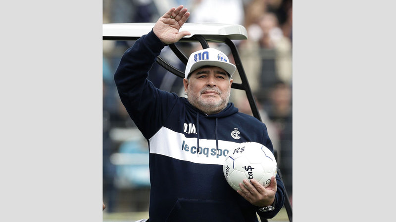 دييغو مارادونا. أ.ف.ب