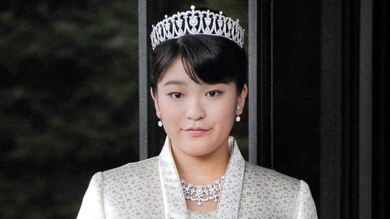 الأميرة ماكو تنازلت عن لقبها من أجل الزواج.  أرشيفية