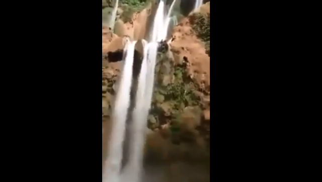 بالفيديو.. وفاة سائح ألماني سقط من أعلى شلال في المغرب - الإمارات اليوم