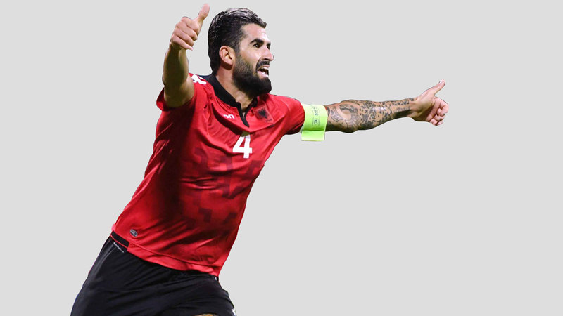 الدولي الألباني السيد هوساي: أعتقد أن الأمر مشابه للعام الماضي. أ.ف.ب