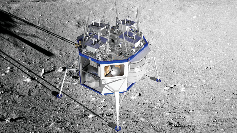 المشروع يهدف إلى بناء محطة دائمة للبشر على سطح القمر. من المصدر