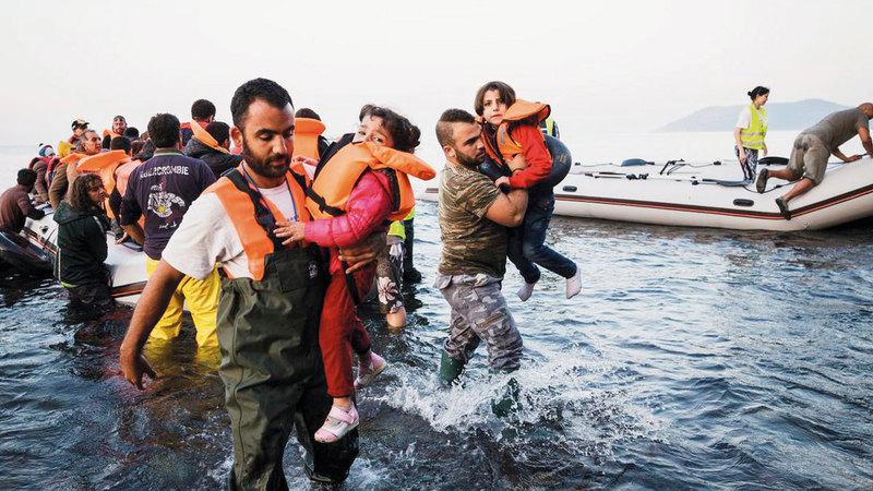 العائلة نجت من الغرق.. في حين قضى كثيرون. أرشيفية