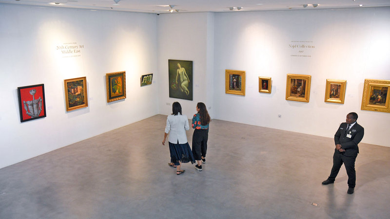 سوذبيز دبي».. لوحات نادرة من الفن المعاصر والحديث