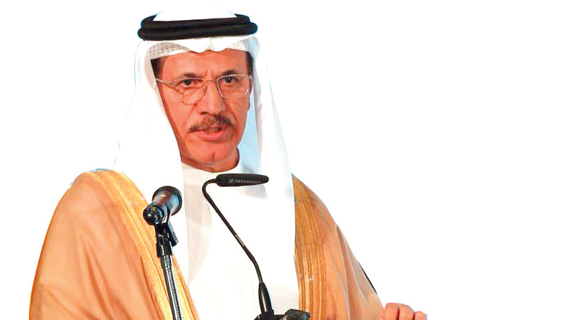 سلطان المنصوري: «لدى دولة الإمارات اقتصاد قوي وثابت، وهناك نمو إيجابي».