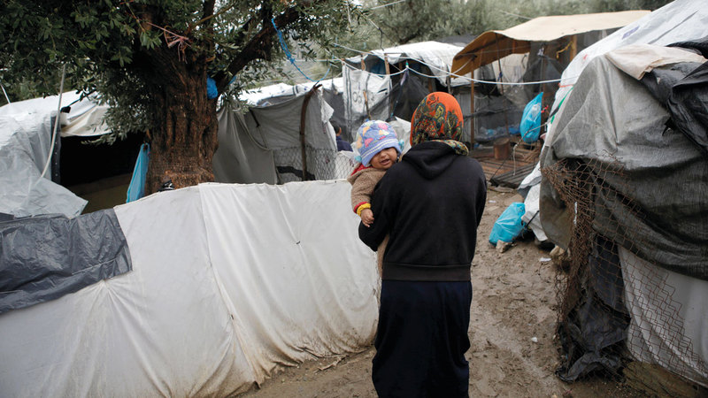 الدول الأوروبية ترفض تحمل  عبء استقبال اللاجئين. رويترز