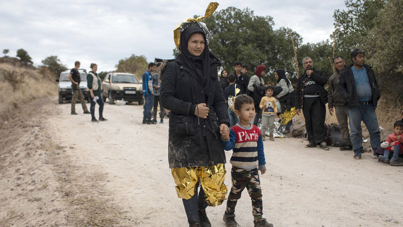 اللاجئون يواجهون واقعاً صعباً  بسبب رفض استقبالهم في أوروبا. أ.ب