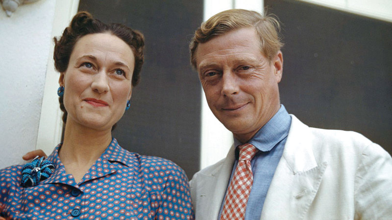 الملك إدوارد أول من تزوج بأميركية.  أرشيفية