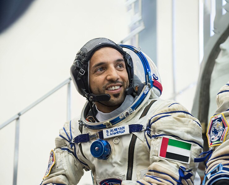 سلطان النيادي: شعرت بأني أرافق هزاع إلى متن محطة الفضاء الدولية