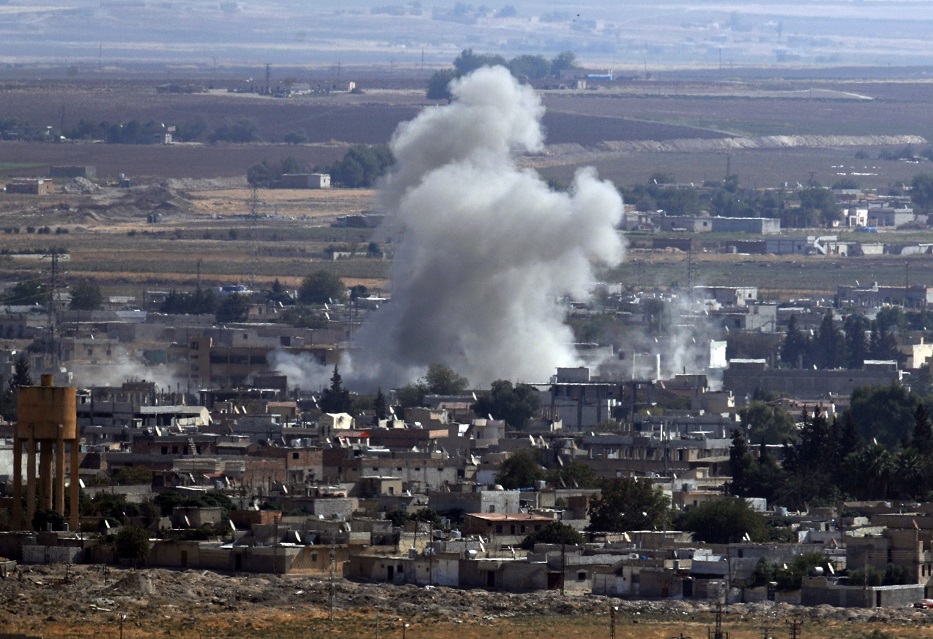 القصف التركي على شمال سورية - أ. ب