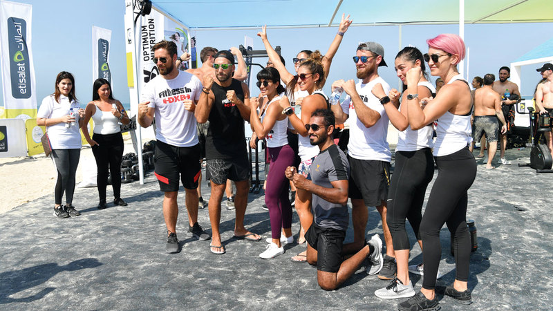 إقبال لافت حظيت به الفعاليات في افتتاح النسخة الثالثة من التحدي.
تصوير: مصطفى قاسمي