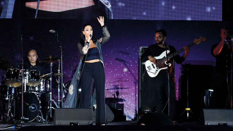 من عروض اللوفر أبوظبي. تصوير: نجيب محمد