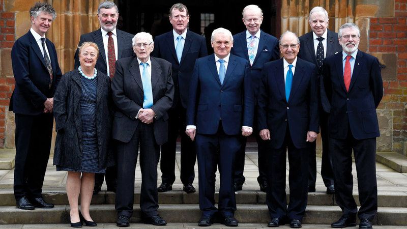 اتفاقية «الجمعة العظيمة» أنهت عقوداً من الصراع الدموي. أرشيفية