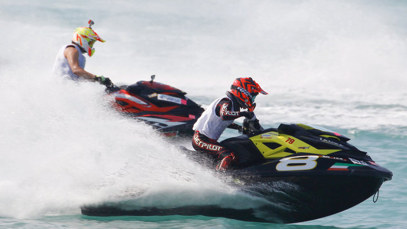 هدير الدراجات المائية يعلو بمنطقة الزوراء في عجمان غداً. من المصدر