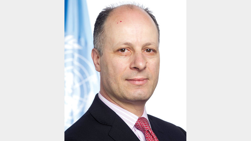 ماهر ناصر:  «الأمم المتحدة  حصلت على دعم  مقدّر من دولة  الإمارات ومكتب  (إكسبو 2020  دبي)».