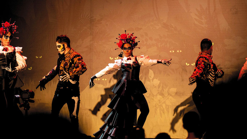 المهرجان شهد برنامجاً حافلاً بالعروض الحية. من المصدر