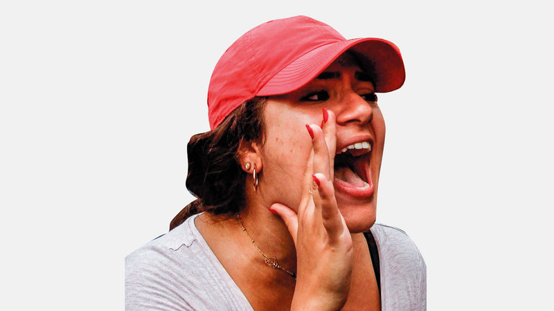 اللبنانيات شاركن بقوة في الاحتجاجات. أ.ف.ب