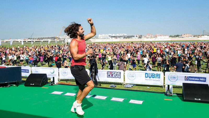 جو ويكس: &laquo;تحدي دبي للياقة مبادرة لافتة، وأتشرف بالمشاركة في التحدي&raquo;.