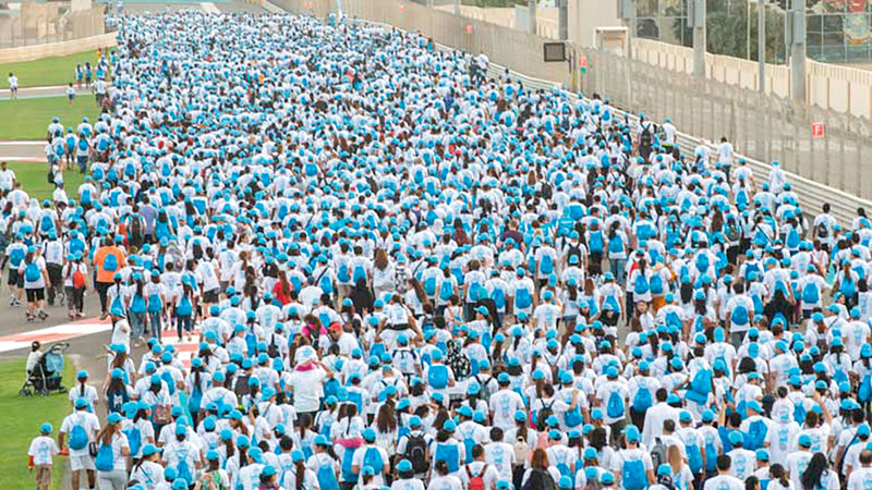 من فعاليات مركز إمبريال كوليدج لندن للسكري التابع لشبكة مرافق «مبادلة». من المصدر