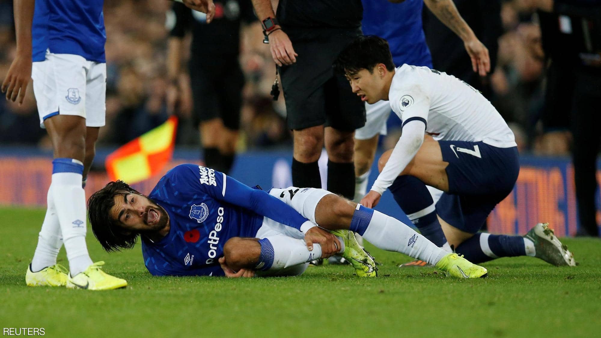 الكوري سون غير مصدق حجم الإصابة