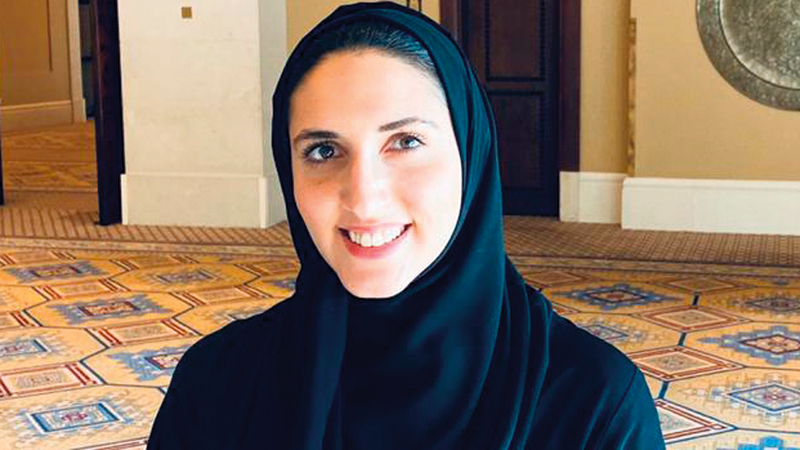 مريم المهيري:  &laquo;المركز يحاول  تطوير تقنية  (البلوك تشين)  لتخدم سلاسل  التوريد&raquo;.