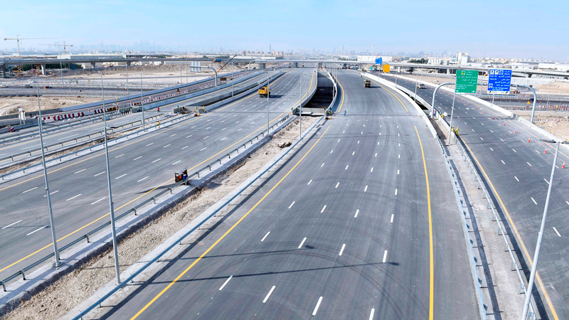 طرق بمسارات مختلفة بطول 17 كيلومتر من المصدر