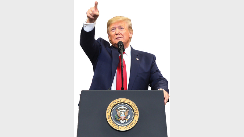 ترامب قال إن العالم تخلص من زعيم الإرهاب الأول في العالم.  إي.بي.إيه