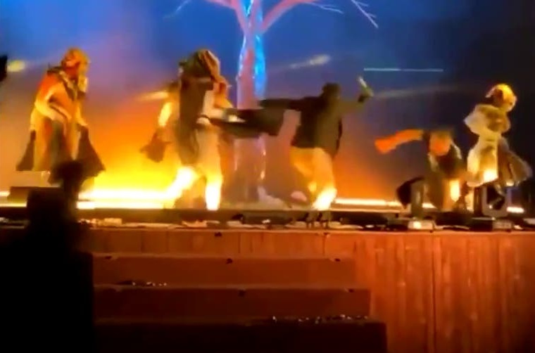 إلقاء القبض على طاعن الفرقة المسرحية في الرياض أخبار الموقع