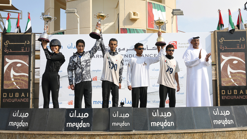 خلال تتويج الأبطال. الإمارات اليوم