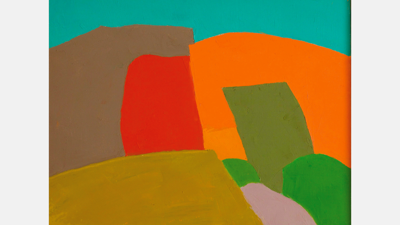 إيتيل عدنان «من دون اسم». من المصدر