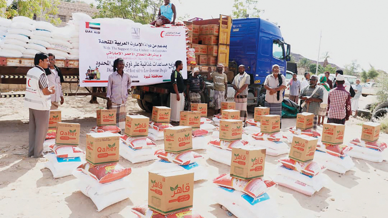 المستفيدون عبروا عن شكرهم وتقديرهم لدولة الإمارات قيادة وشعباً على هذا العون الكبير. وام