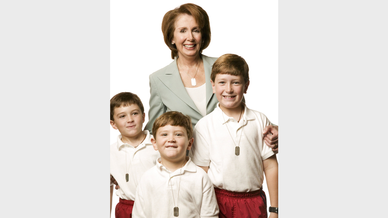 بيلوسي أولت الحياة العائلية أهمية كبيرة. أرشيفية