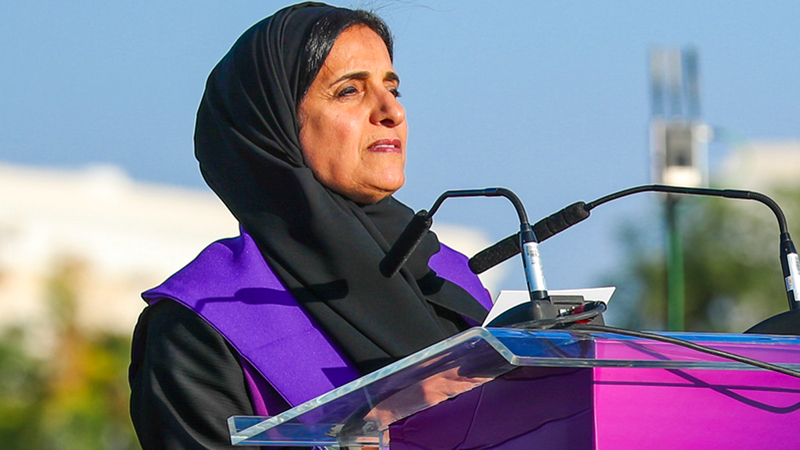 لبنى القاسمي:

«ما نراه في المسيرة

مشهد استثنائيّ

يعزّز التوعية بمحاربة

المرض».