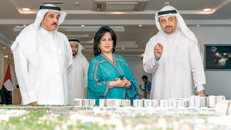 مي آل خليفة أكدت أن جناح البحرين في المعرض تم تصميمه بطريقة فريدة للتركيز على مفهوم الكثافة. من المصدر