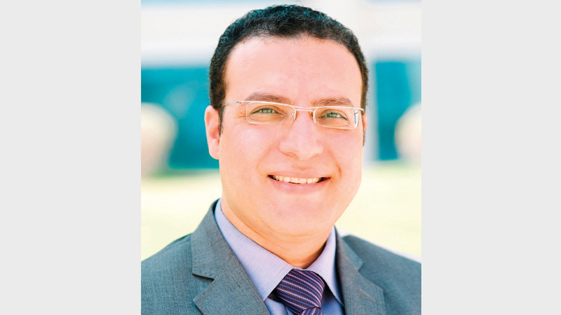 العالم المصري إبراهيم الشربيني. الإمارات اليوم