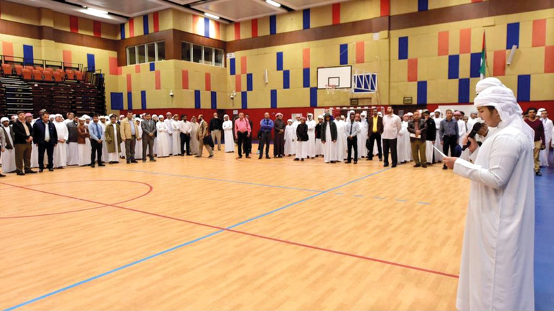 مبادرة «موعظة الصباح» تهدف إلى تعزيز الوعي الديني لدى الطلاب. من المصدر