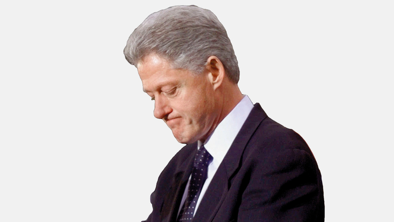 تمت محاكمة  الرئيس بيل كلينتون بسبب الكذب. ارشيفية