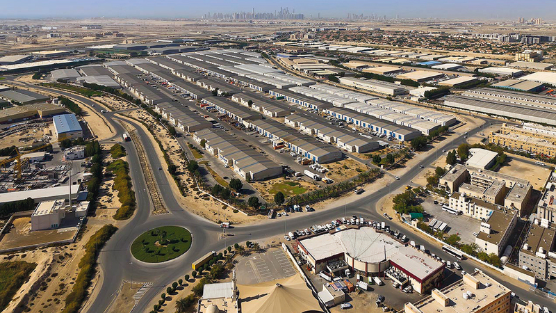 «دبي للاستثمار» يضم 3 مناطق صناعية وتجارية وسكنية. من المصدر