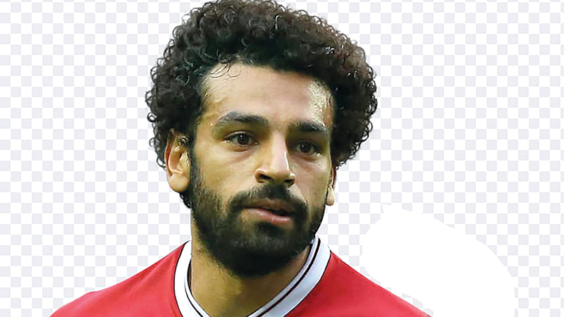 نجم هجوم ليفربول المصري محمد صلاح. من المصدر