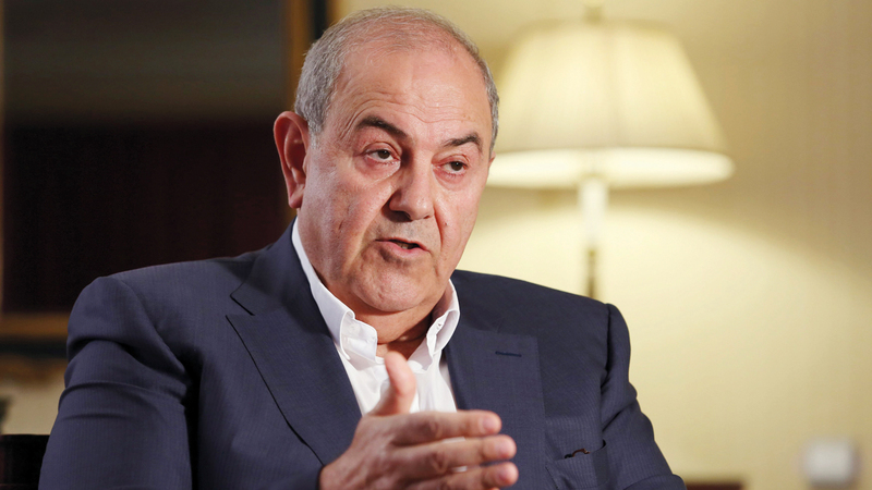 علاوي: موقف مشرف لطلبة المدارس والجامعات بدعمهم ومساندتهم للتظاهرات المطلبية من أجل المضي في الإصلاح الشامل والكامل. رويترز