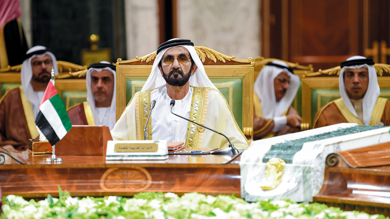محمد بن راشد يترأس وفد الدولة في الدورة الـ 40 لمجلس التعاون الخليجي. وام