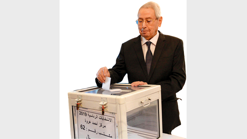 عبدالقادر بن صالح:  «الانتخابات فرصة تاريخية من أجل تكريس الديمقراطية  والعدالة الاجتماعية، وتشييد دولة الحق  والمؤسسات في الجزائر».